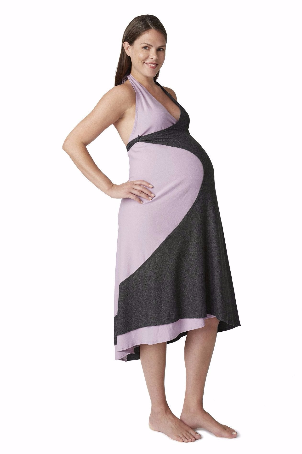 A single dress for Maternity, Birth, and Breastfeeding