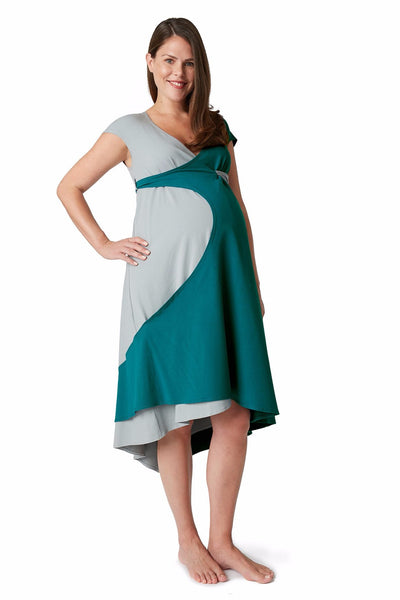 Maternity Dress, Birthing Gown, and Nursing dress all in one