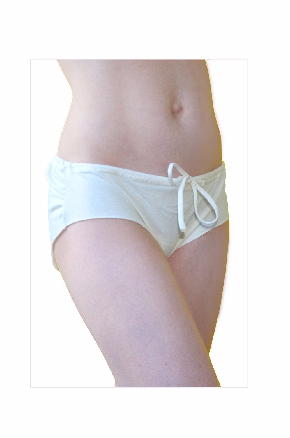 100% cotton drawstring postpartum underwear by Pretty Pushers